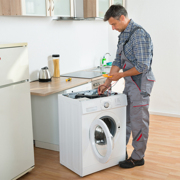 can you walk me through the steps of troubleshooting my washer issue in Burt County NE